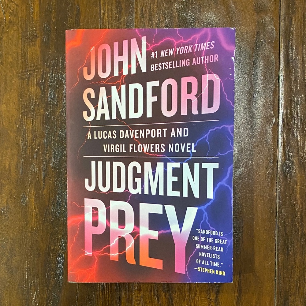 Judgment Prey by John Sandford | Mystery Suspense Thriller